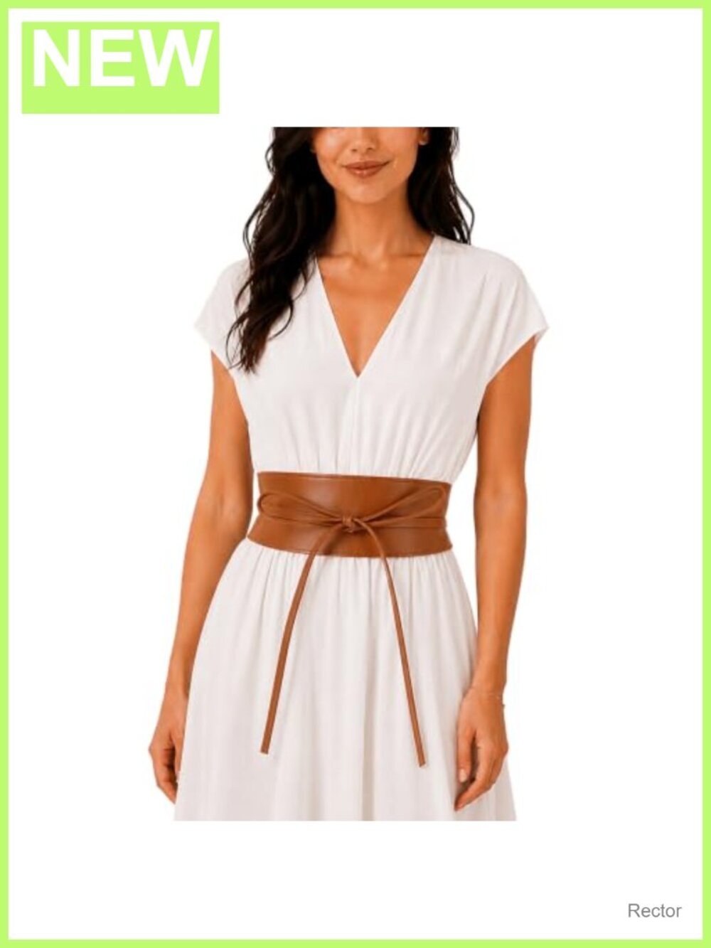 Women's Italian Leather Obi Belt Wide Vintage Wrap Waist Cinch